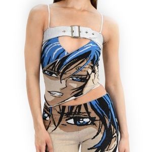 Anime belt top